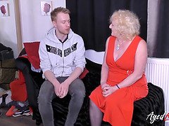 エロ熟女, お婆さん, ハードコア, 淫乱熟女, オーガズム, ラフ, 叫ぶ, 妻