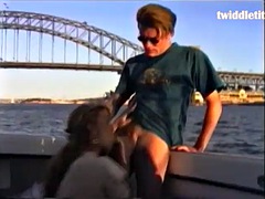 In den arsch, Blondine, Blasen, Spermaladung, Hardcore, Milf, Im freien, Vintage