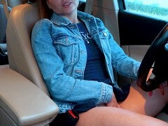 車, 捕まる, オナニー, 熟年, 淫乱熟女, 母, 赤毛