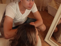 Blasen, Gehörnter ehemann, Freundin, Hardcore, Pov