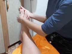 Pies, Dominacion femenina, Fetiche de pies, Masturbacion con pies, Esclavo