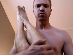 Kinky stud barebacked by his lover