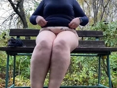 素人, お尻, ぽっちゃり, 母, アウトドア, 放尿, 公共, 禁句