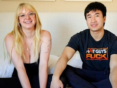 18, デカ尻, デカチン, デカパイ, ブロンド, バック, ガリガリ, ティーン