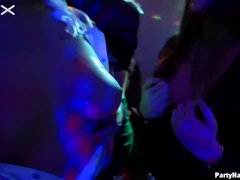 Kont, Zwart, Blond, Aangekleed, Lul, Handbeurt, Feest, Zuigen