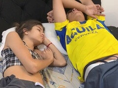 Stepbrother gives hard pounding to his Venezuelan stepsister