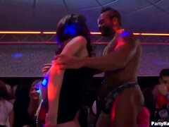 素人, イマラチオ, 異人種間, オージー, パーティ, ピアス, ストッキング, タトゥー