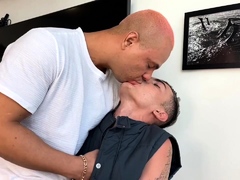素人, ゲイ, キス, オフィス