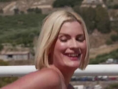Amateur, Anal, Gros seins, Blonde, Double pénétration anale, Double pénétration, De plein air, Plan cul à trois
