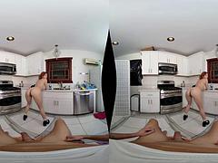 Tanga surprice Housewife: Big Tits, Big Ass  Blowjob VR Porn