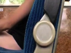 Twink Handjob in the Bus