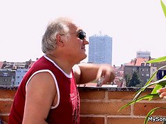 フェラチオ, 茶髪の, 捕まる, 浮気者, チェコ, チン, 現実, 馬乗り