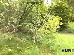 Mooi, Man die toekijkt, Tsjechisch, Vriendin, Hd, Natuurlijke tieten, Buiten, Panty