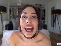 Mamada, Morena, Garganta profunda, Pajear, Sexo duro, Casero, Sexo fuerte, Chupando