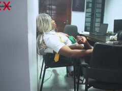 Grosser arsch, Schwarz, Hochschule, Gruppe, Rau, Lehrer, Jungendliche (18+), Nass