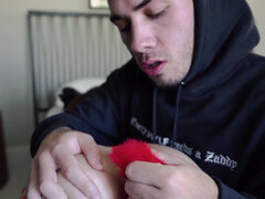 Kont, Bruinharig, Condoom, Moeder die ik wil neuken, Moeder, Ruw, Mager, Zoon