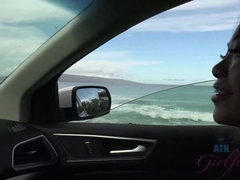 Fingern, Flashen, Freundin, Masturbation, Orgasmus, Im freien, Pov, Öffentlich