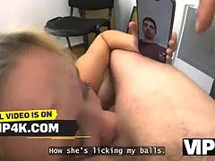 Vip4k. hardcore porn after hardcore in the train station rest room