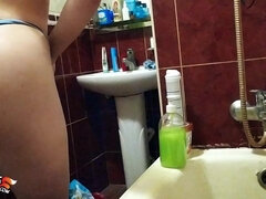 Leie, Bad, Blasen, Bruder, Selbstgemacht, Jungendliche (18+), Titten