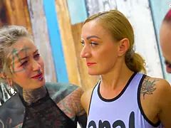 アナル, 服従, フィストファック, 目瞪口呆, ドイツ人, Hd, ピアス, タトゥー