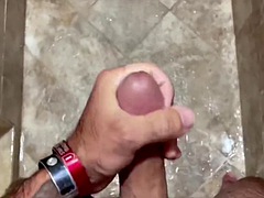 Enthousiasteling, Grote lul, Sperma shot, Daddy, Homo, Harig, Masturbatie, Alleen