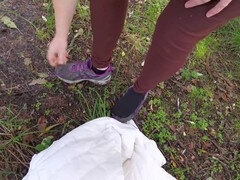 Aus dem arsch in den mund, Sadomasochismus, Flashen, Nackt, Bestrafung, Patschen, Hintern versohlen, Titten