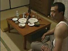 Asiatique, Gros seins, Tromperie, Éjaculation interne, Japonaise, Suçant, Nénés, Épouse