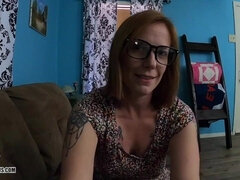 Leie, Besamung, Hundestellung, Brille, Reif, Milf, Realität, Taboo