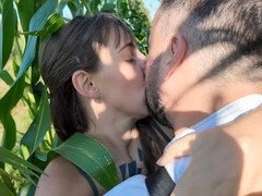 Amateur, Pareja, Corrida, Papá, Húngaro, Tetas naturales, Público, Coño