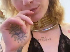 Blondine, Blasen, Paar, Erotischer film, Solo, Netzkamera