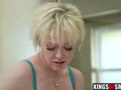 Dee Williams Anal Fuck - Busty Blonde Stepmom Takes It In The Ass