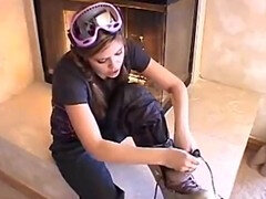 素人, オナニー, 小柄, 一人, ティーン, おもちゃ