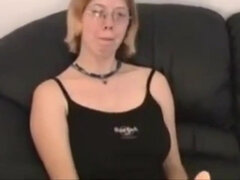 Leie, Blondine, Dildo, Deutsch, Hd, Masturbation, Sklave, Solo