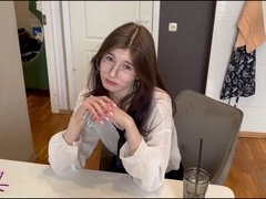 Минет, Семяизвержение, Сперма на лице, Крошечные, Русские, Школьница