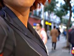 Noire, Sucer une bite, Noir ébène, Faciale, Fille latino, Adolescente