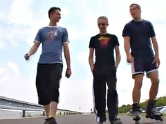 Blasen, Schwul, Im freien