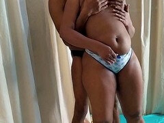 18, デカ尻, フェラチオ, カップル, 自家製, インド人, 淫乱熟女, 赤毛