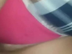 Resaboo Takes BBC Creampie on Slippery Couch - Homemade BBW Fuck