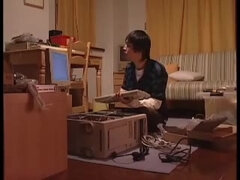 18, 素人, アジア人, 共学, 毛深い, 日本人, 母, 裸