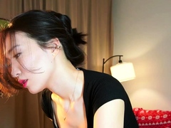 Amateur, Asiatique, Masturbation, Softcore, Solo, Se déshabiller, Webcam