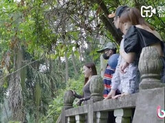[Domestic] Tianmei Media Domestic Original AV Chinese Subtitles Shaking Yin Travel Shoot Season 11 Fujian Anxi Tea Garden Feature Film