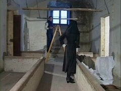 The Nun and the Painter action