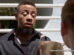 Zwart, Pijpbeurt, Rondborstig, Hardcore, Hd, Interraciaal, Tiener, Trio