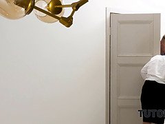 フェラチオ, 茶髪の, エロ熟女, フェティッシュ, 熟年, ロシア人, ストッキング, 教師
