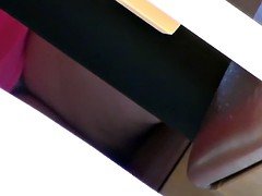 Amateur, Belle grosse femme bgf, Étudiant, Sous la jupe, Voyeur