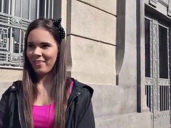 Chica, Mamada, Morena, Corridas faciales, Coño, Adolescente, Apretado