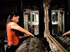 Азиатки, Садо мазо, Бондаж, Кожа, Властные, Рабыни