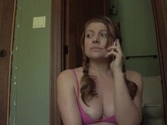Sovereign Syre gives amazing oral pleasure to Ela Darling