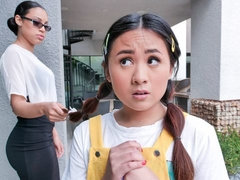 Kont, Bruinharig, Lul, Fetisj, Handbeurt, Likken, Tiener, Trio