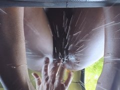 Nana, Noire, Voiture, Gode, Hd, Interracial, Pisser